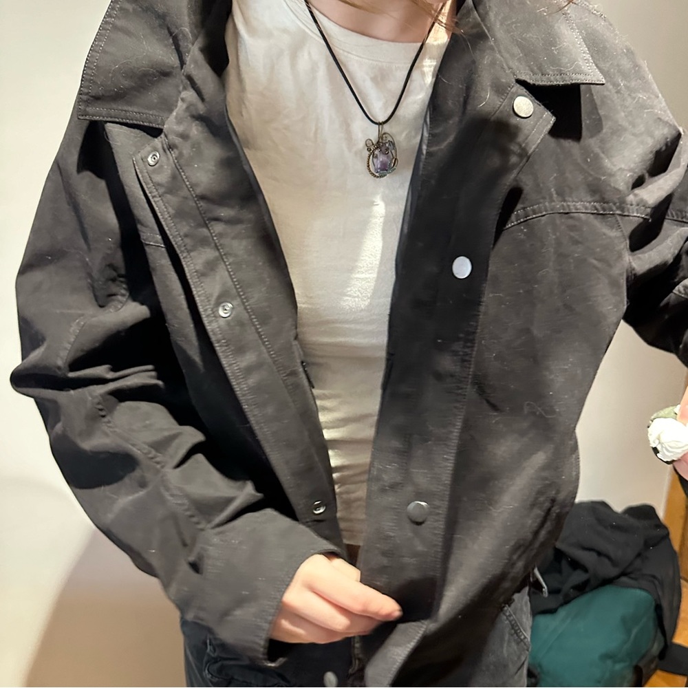 Lululemon cotton shirt jacket